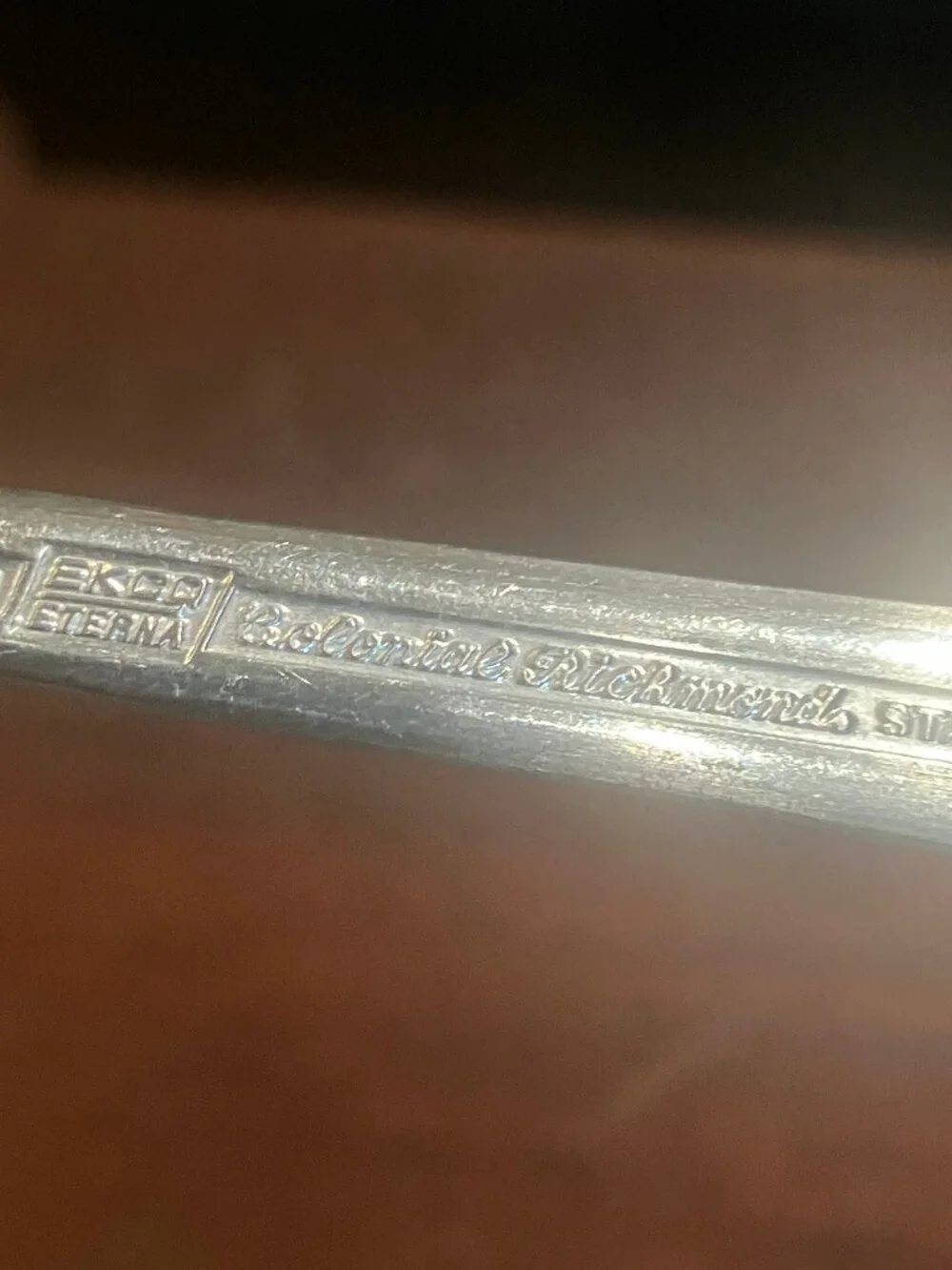 Vintage Ekco Eterna Colonial Richmond Stainless Steel Cake Pie Server Japan